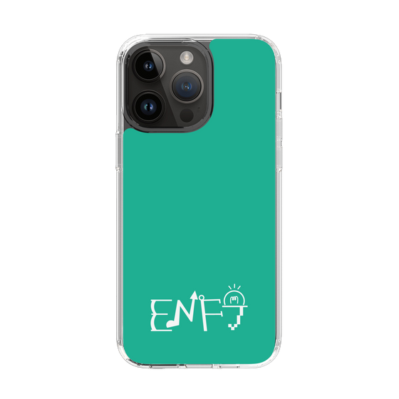 スリムプロテクションケース［ オリジナル - ENFJ 主人公 - アルファベット - グリーン ］