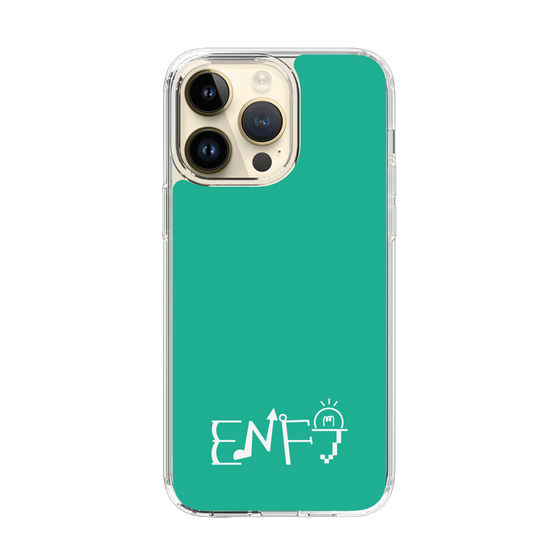 スリムプロテクションケース［ オリジナル - ENFJ 主人公 - アルファベット - グリーン ］