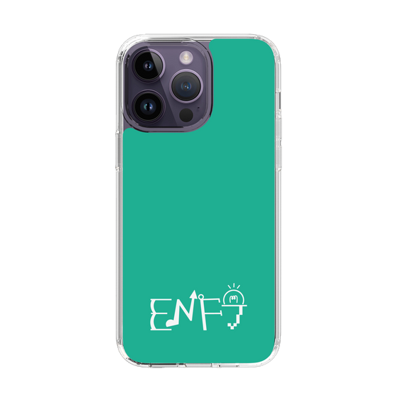 スリムプロテクションケース［ オリジナル - ENFJ 主人公 - アルファベット - グリーン ］