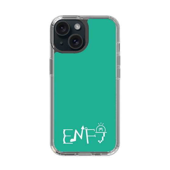 スリムプロテクションケース［ オリジナル - ENFJ 主人公 - アルファベット - グリーン ］