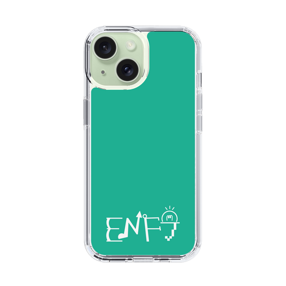 スリムプロテクションケース［ オリジナル - ENFJ 主人公 - アルファベット - グリーン ］