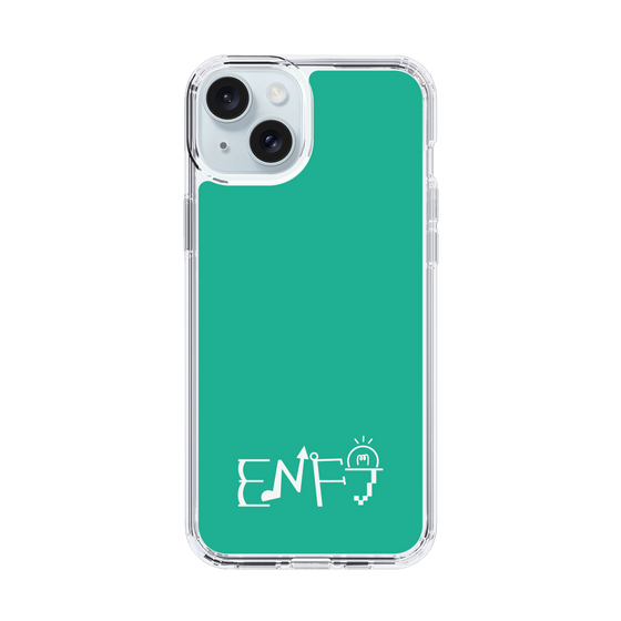 スリムプロテクションケース［ オリジナル - ENFJ 主人公 - アルファベット - グリーン ］