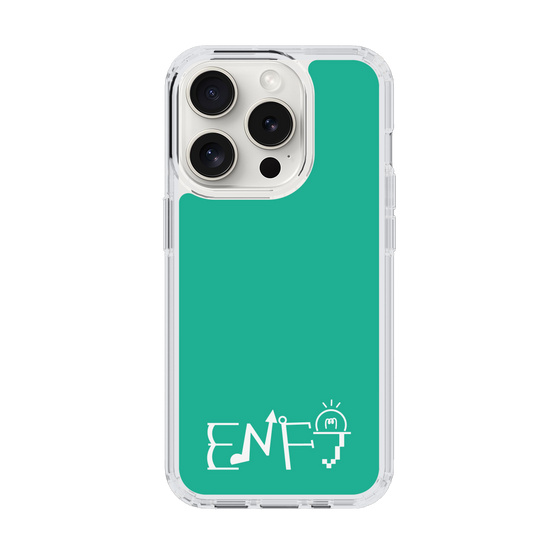 スリムプロテクションケース［ オリジナル - ENFJ 主人公 - アルファベット - グリーン ］