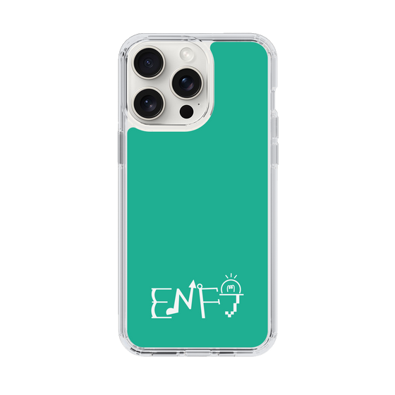 スリムプロテクションケース［ オリジナル - ENFJ 主人公 - アルファベット - グリーン ］