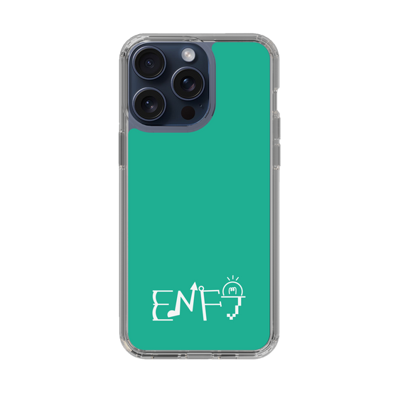 スリムプロテクションケース［ オリジナル - ENFJ 主人公 - アルファベット - グリーン ］