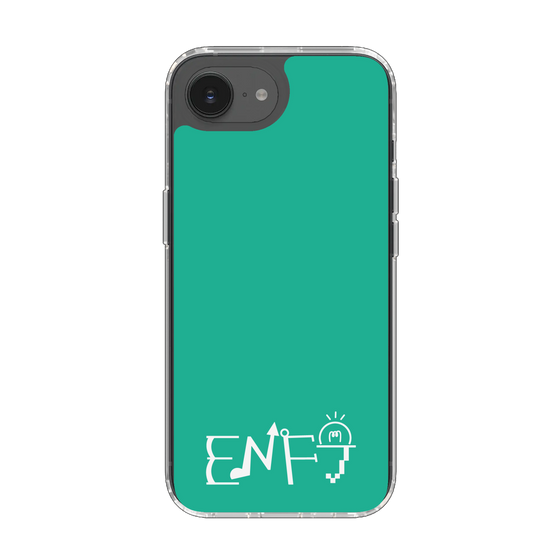 スリムプロテクションケース［ オリジナル - ENFJ 主人公 - アルファベット - グリーン ］