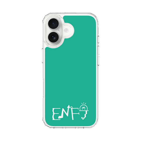 スリムプロテクションケース［ オリジナル - ENFJ 主人公 - アルファベット - グリーン ］