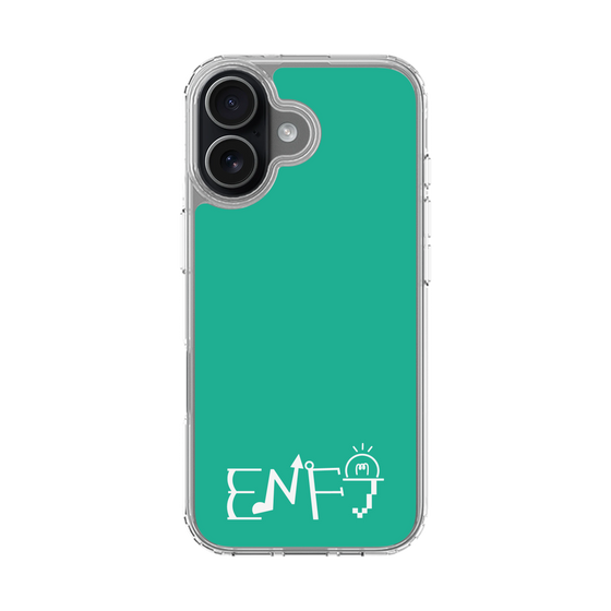 スリムプロテクションケース［ オリジナル - ENFJ 主人公 - アルファベット - グリーン ］