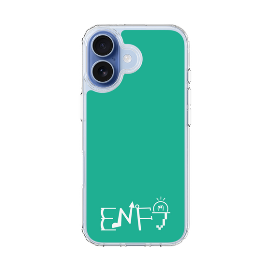 スリムプロテクションケース［ オリジナル - ENFJ 主人公 - アルファベット - グリーン ］
