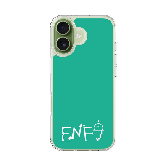スリムプロテクションケース［ オリジナル - ENFJ 主人公 - アルファベット - グリーン ］