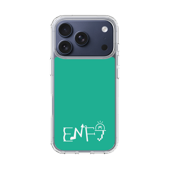 スリムプロテクションケース［ オリジナル - ENFJ 主人公 - アルファベット - グリーン ］