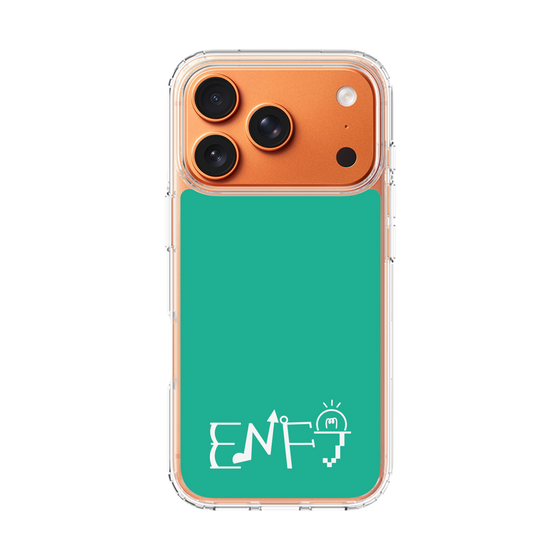 スリムプロテクションケース［ オリジナル - ENFJ 主人公 - アルファベット - グリーン ］
