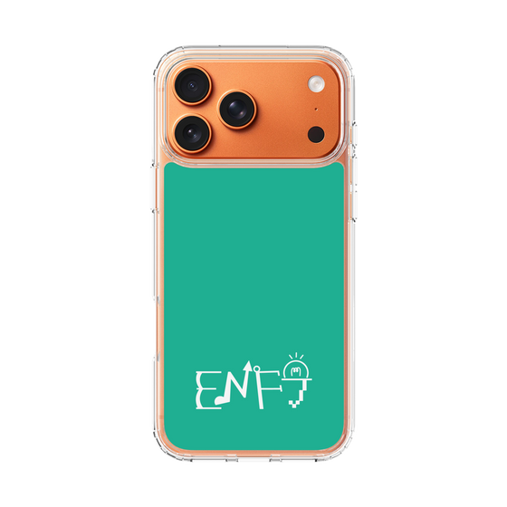 スリムプロテクションケース［ オリジナル - ENFJ 主人公 - アルファベット - グリーン ］