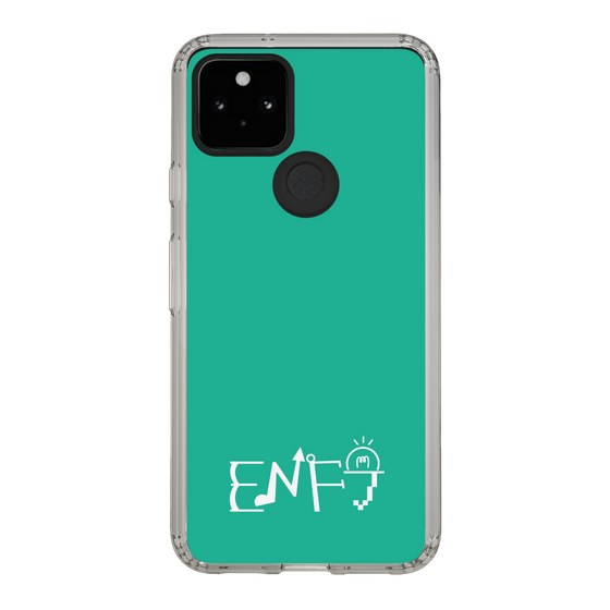 スリムプロテクションケース［ オリジナル - ENFJ 主人公 - アルファベット - グリーン ］