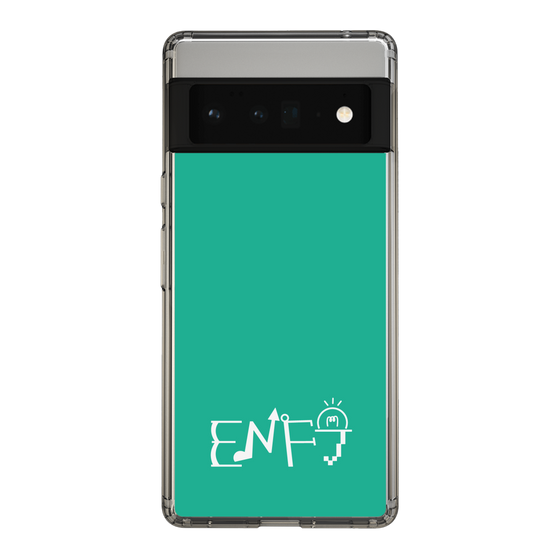 スリムプロテクションケース［ オリジナル - ENFJ 主人公 - アルファベット - グリーン ］