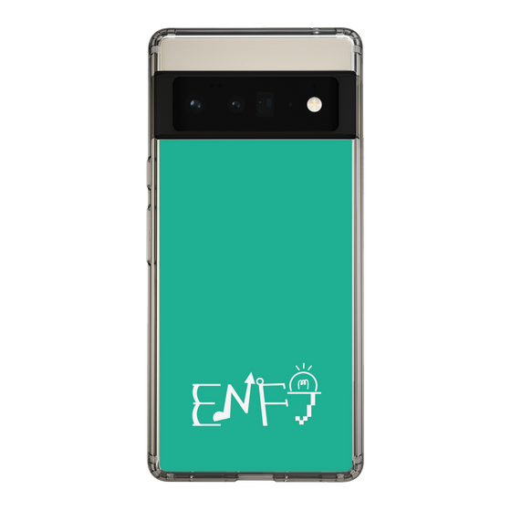 スリムプロテクションケース［ オリジナル - ENFJ 主人公 - アルファベット - グリーン ］