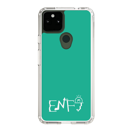 スリムプロテクションケース［ オリジナル - ENFJ 主人公 - アルファベット - グリーン ］