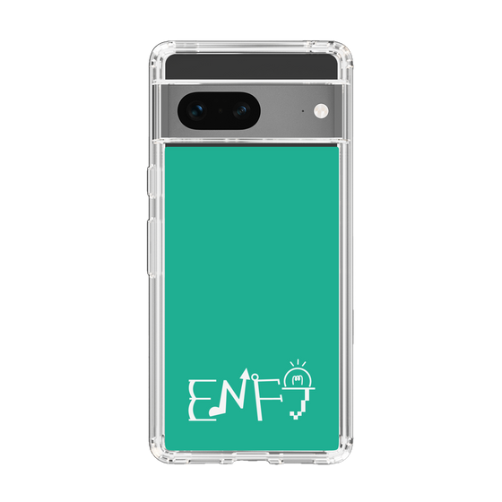 スリムプロテクションケース［ オリジナル - ENFJ 主人公 - アルファベット - グリーン ］