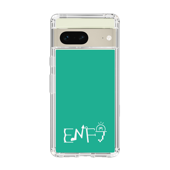 スリムプロテクションケース［ オリジナル - ENFJ 主人公 - アルファベット - グリーン ］