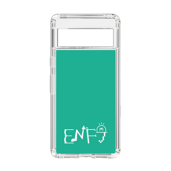 スリムプロテクションケース［ オリジナル - ENFJ 主人公 - アルファベット - グリーン ］