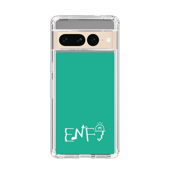 スリムプロテクションケース［ オリジナル - ENFJ 主人公 - アルファベット - グリーン ］