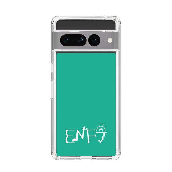 スリムプロテクションケース［ オリジナル - ENFJ 主人公 - アルファベット - グリーン ］