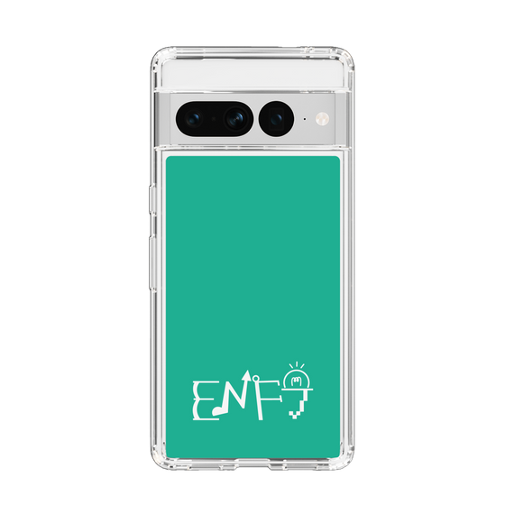 スリムプロテクションケース［ オリジナル - ENFJ 主人公 - アルファベット - グリーン ］