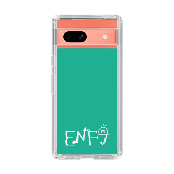 スリムプロテクションケース［ オリジナル - ENFJ 主人公 - アルファベット - グリーン ］