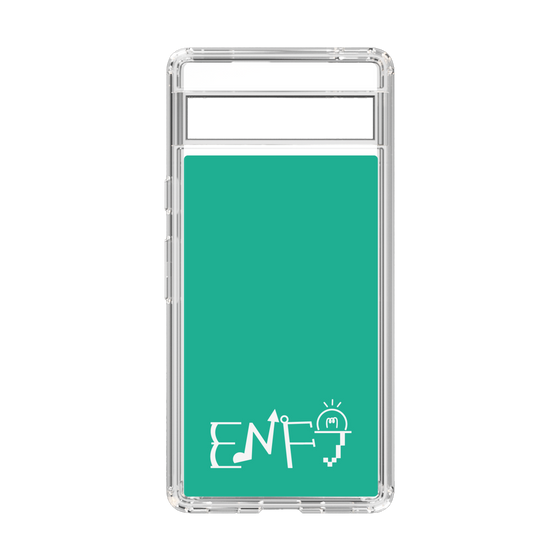 スリムプロテクションケース［ オリジナル - ENFJ 主人公 - アルファベット - グリーン ］