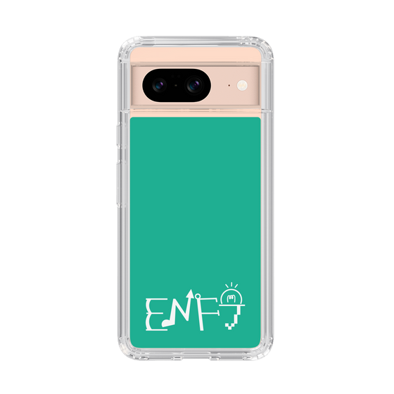 スリムプロテクションケース［ オリジナル - ENFJ 主人公 - アルファベット - グリーン ］