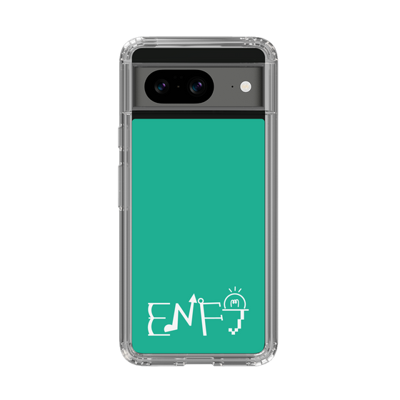 スリムプロテクションケース［ オリジナル - ENFJ 主人公 - アルファベット - グリーン ］