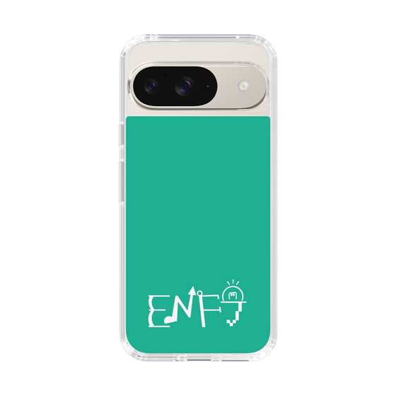 スリムプロテクションケース［ オリジナル - ENFJ 主人公 - アルファベット - グリーン ］