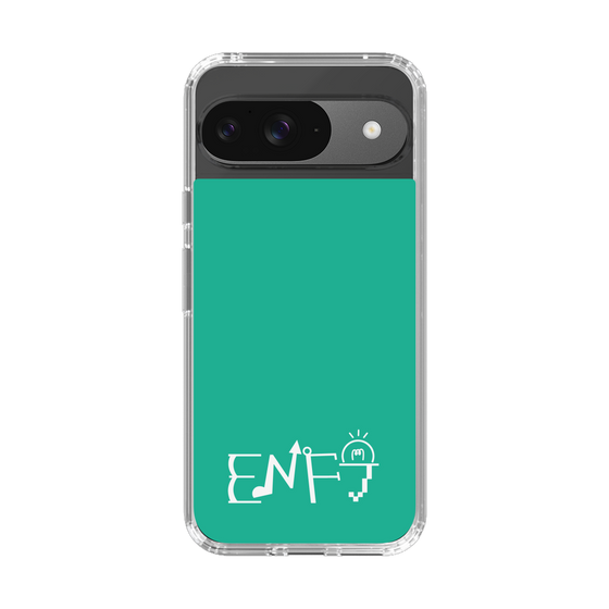 スリムプロテクションケース［ オリジナル - ENFJ 主人公 - アルファベット - グリーン ］