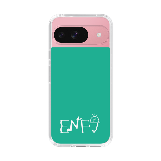 スリムプロテクションケース［ オリジナル - ENFJ 主人公 - アルファベット - グリーン ］