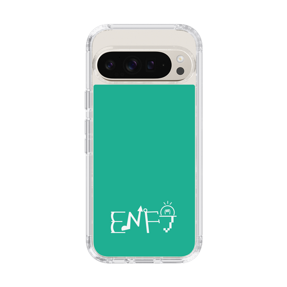 スリムプロテクションケース［ オリジナル - ENFJ 主人公 - アルファベット - グリーン ］