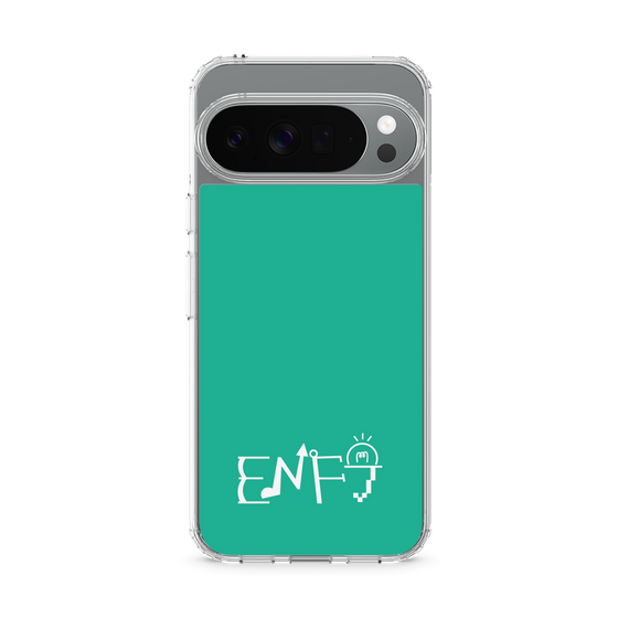 スリムプロテクションケース［ オリジナル - ENFJ 主人公 - アルファベット - グリーン ］