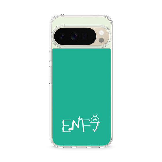 スリムプロテクションケース［ オリジナル - ENFJ 主人公 - アルファベット - グリーン ］