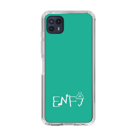 スリムプロテクションケース［ オリジナル - ENFJ 主人公 - アルファベット - グリーン ］