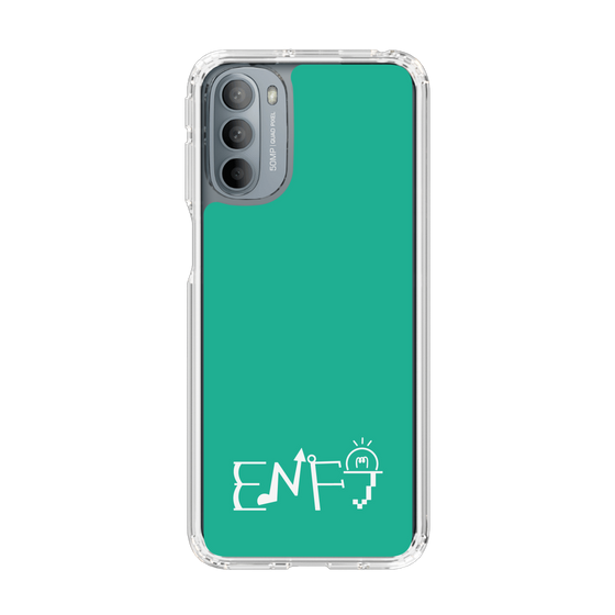 スリムプロテクションケース［ オリジナル - ENFJ 主人公 - アルファベット - グリーン ］