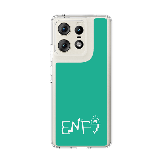 スリムプロテクションケース［ オリジナル - ENFJ 主人公 - アルファベット - グリーン ］
