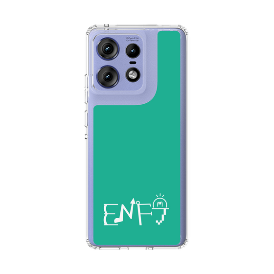 スリムプロテクションケース［ オリジナル - ENFJ 主人公 - アルファベット - グリーン ］