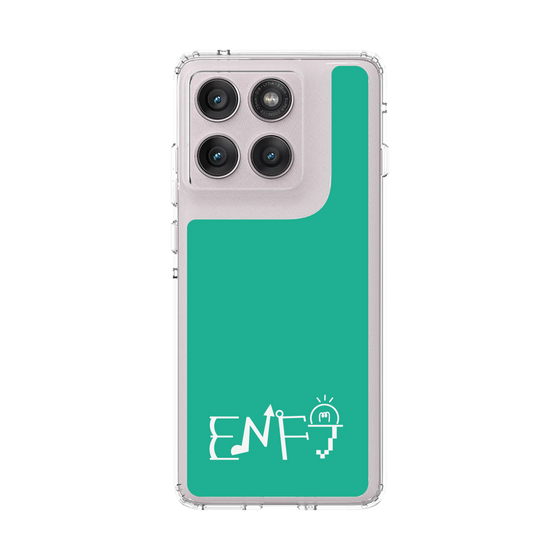 スリムプロテクションケース［ オリジナル - ENFJ 主人公 - アルファベット - グリーン ］