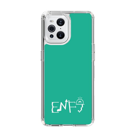 スリムプロテクションケース［ オリジナル - ENFJ 主人公 - アルファベット - グリーン ］