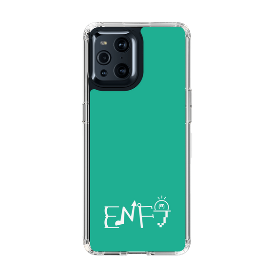 スリムプロテクションケース［ オリジナル - ENFJ 主人公 - アルファベット - グリーン ］