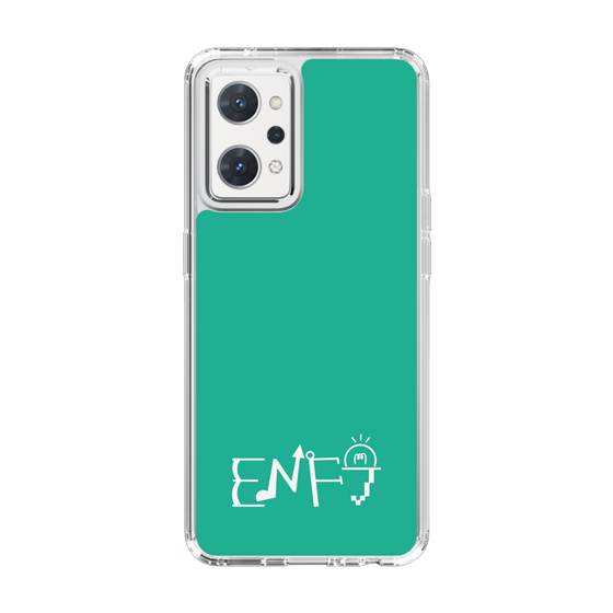 スリムプロテクションケース［ オリジナル - ENFJ 主人公 - アルファベット - グリーン ］