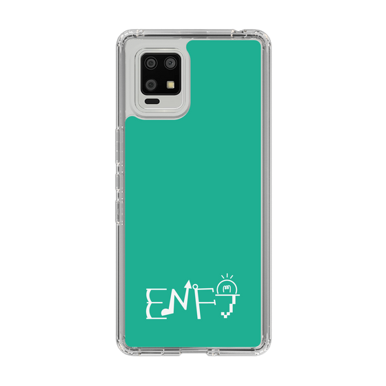 スリムプロテクションケース［ オリジナル - ENFJ 主人公 - アルファベット - グリーン ］