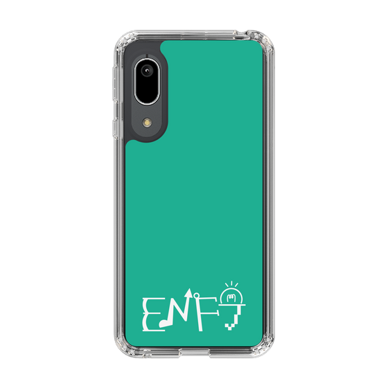 スリムプロテクションケース［ オリジナル - ENFJ 主人公 - アルファベット - グリーン ］