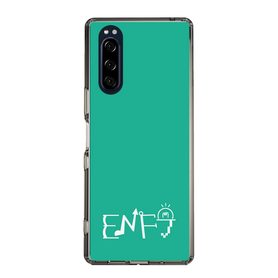 スリムプロテクションケース［ オリジナル - ENFJ 主人公 - アルファベット - グリーン ］