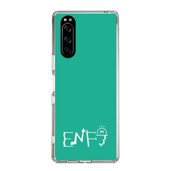 スリムプロテクションケース［ オリジナル - ENFJ 主人公 - アルファベット - グリーン ］