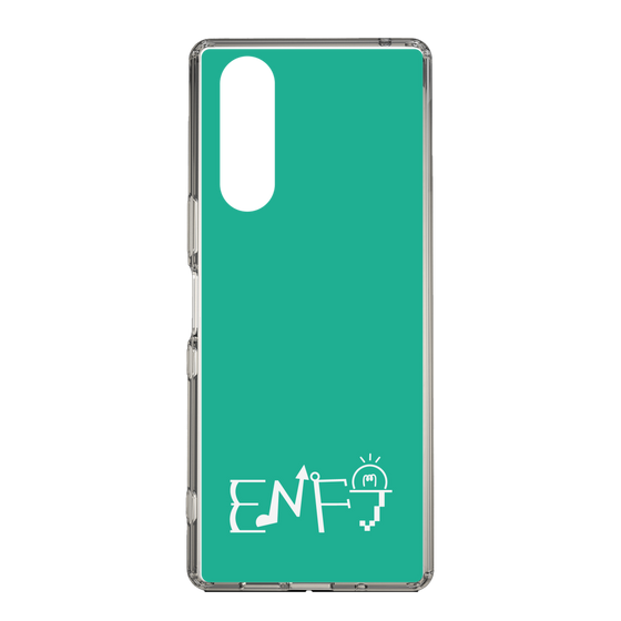 スリムプロテクションケース［ オリジナル - ENFJ 主人公 - アルファベット - グリーン ］